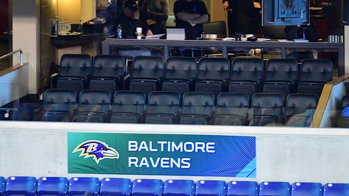 Don’t go looking for Ozzie Newsome in the Ravens suite; he prefers a spot high up in the press box—for reasons he won’t divulge.